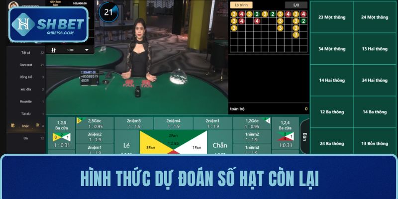 Bài Fantan Tại SHBET – Đơn Giản, Giải Trí, Thưởng Lớn 3 Hình thức dự đoán số hạt còn lại